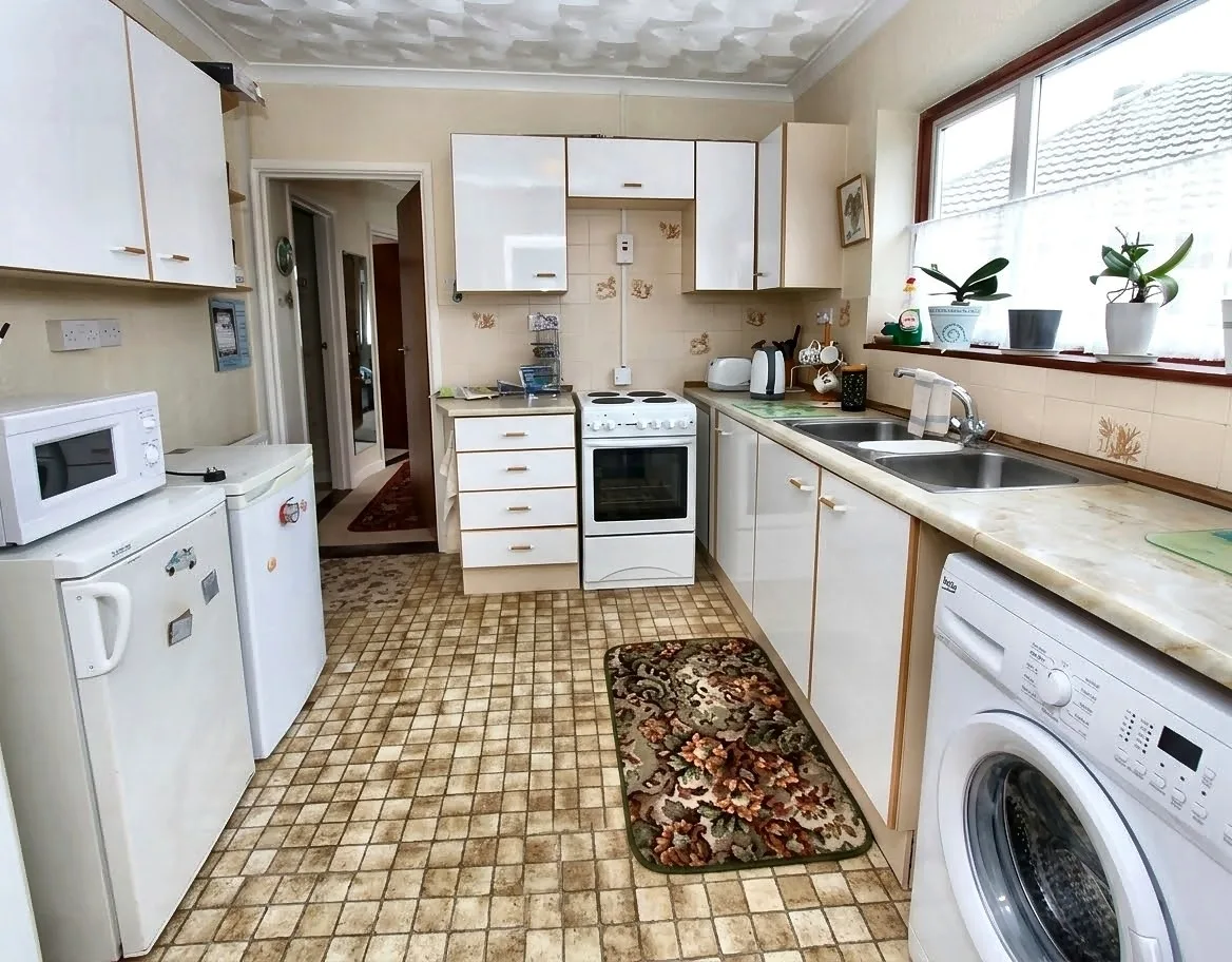 Existing kitchen before the extension and alterations