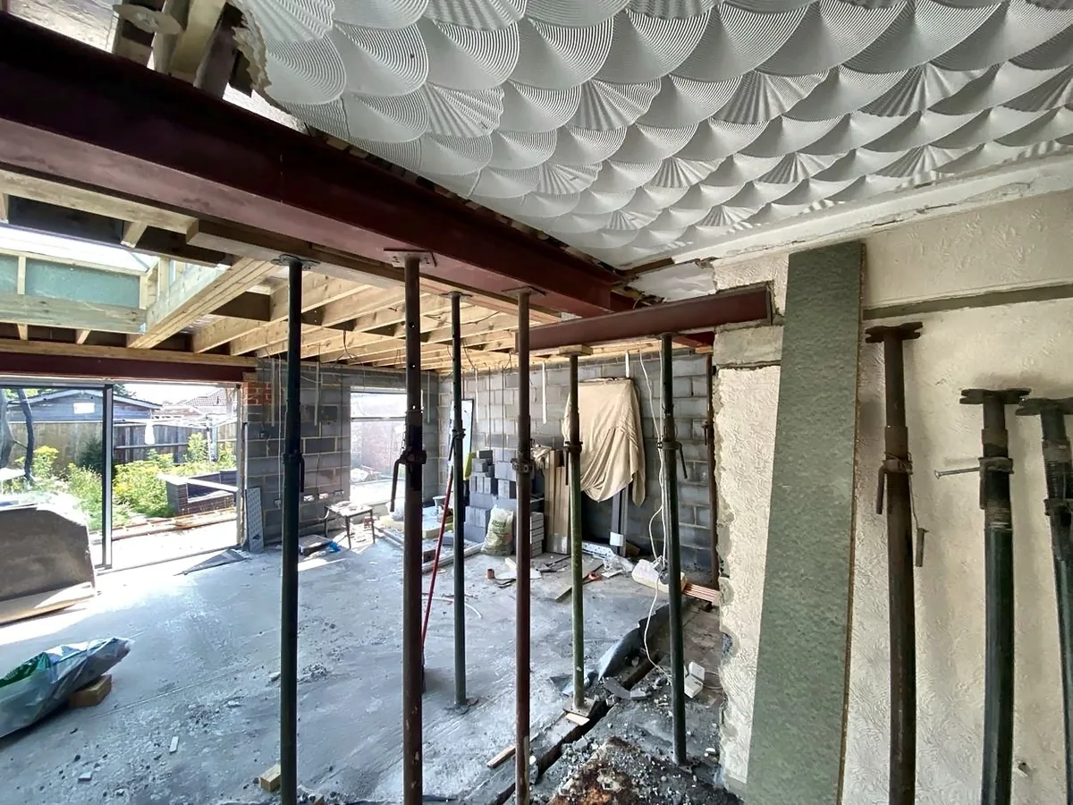 Structural works during construction